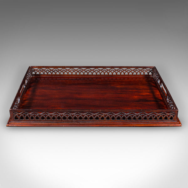 Vintage Presentation Serving Tray, English, Afternoon Tea, Aperitif Server, 1980