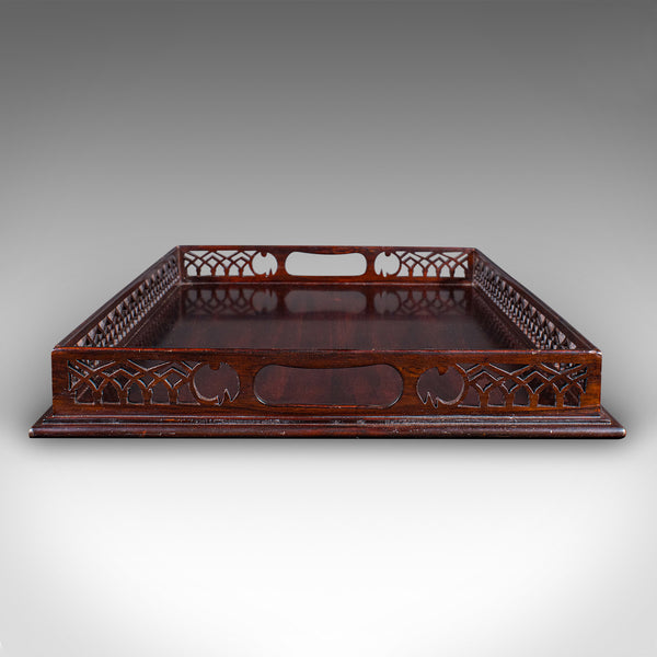 Vintage Presentation Serving Tray, English, Afternoon Tea, Aperitif Server, 1980