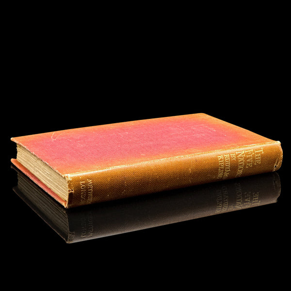 Antique Poetry Book, The Five Nations, Rudyard Kipling, Poems, Literary Classic