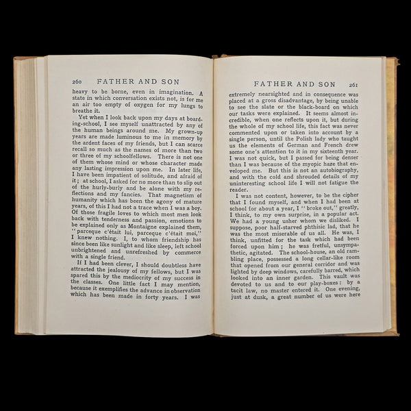 Vintage Book, Father And Son, Edmund Gosse, Memoir, Literary Classic, Circa 1935