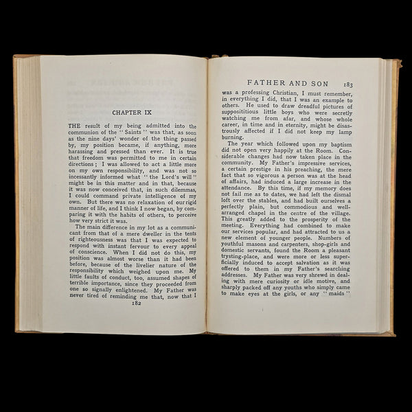 Vintage Book, Father And Son, Edmund Gosse, Memoir, Literary Classic, Circa 1935