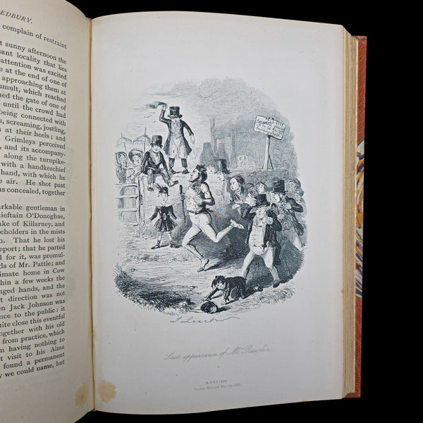 Antique Book, Adventures of Mr Ledbury, Albert Smith, Novel, Literature, C.1886