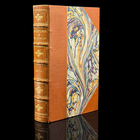 Antique Book, Adventures of Mr Ledbury, Albert Smith, Novel, Literature, C.1886