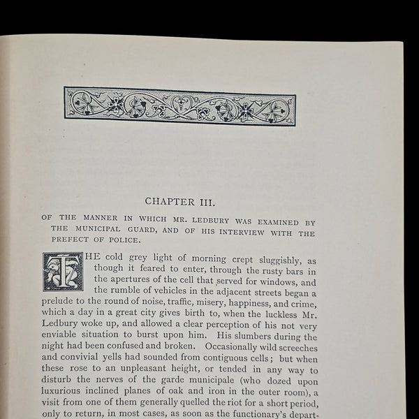 Antique Book, Adventures of Mr Ledbury, Albert Smith, Novel, Literature, C.1886