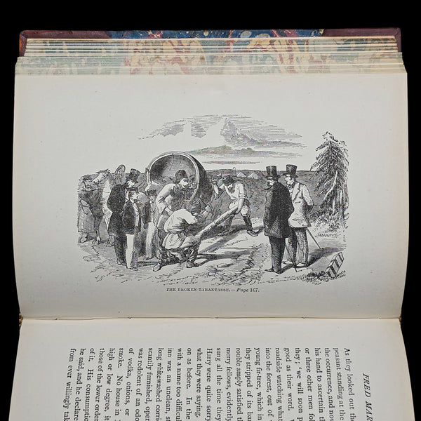 Antique Book, Fred Markham In Russia, Memoir, Travel Literature, Victorian, 1884