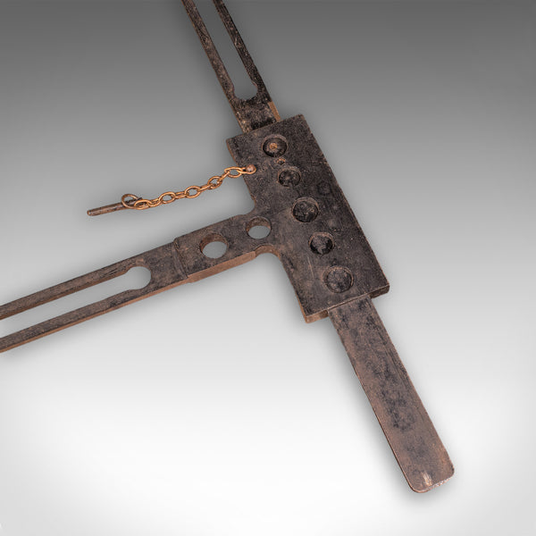 Vintage Customs & Excise Endometer Gauge, English, Measuring Tool, Breweriana