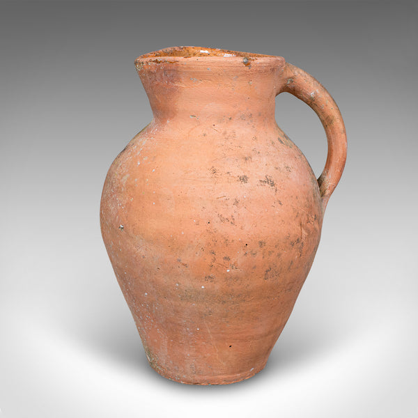 Vintage Patio Planter Jug, Italian, Terracotta, Garden, Jardiniere, Mid Century