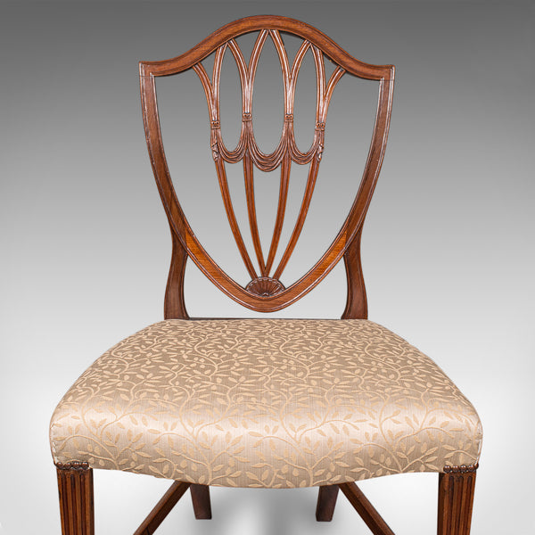 Antique Dining Chair Suite, English, Carver & Slipper Chairs, Georgian, C.1800