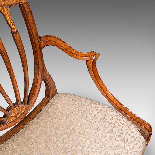 Antique Dining Chair Suite, English, Carver & Slipper Chairs, Georgian, C.1800