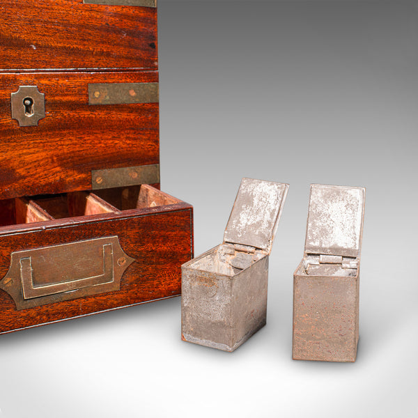 Antique Campaign Apothecary Box, English, Chemist’s Case, Georgian, Circa 1780