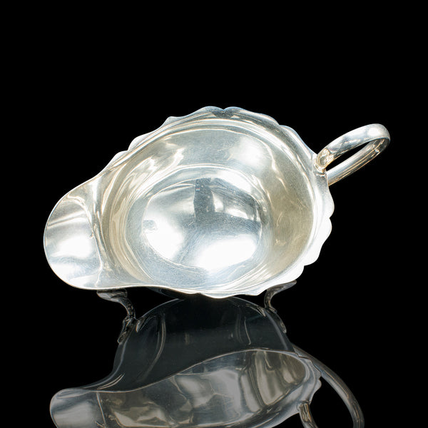 Trio of Antique Sauce Dishes, English, Silver Plated, Condiment Pots, Edwardian