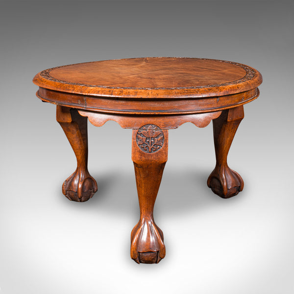 Low Antique Lamp Table, English, Afternoon Tea, Side, Wine, Victorian Circa 1890