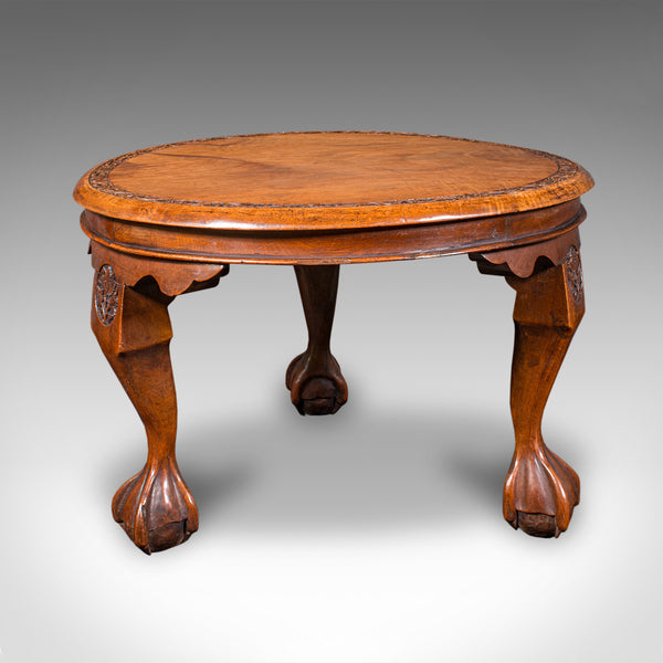 Low Antique Lamp Table, English, Afternoon Tea, Side, Wine, Victorian Circa 1890