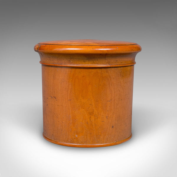 Small Vintage Dice Pot, English, Cedar, Games, Keepsake Box, Treen, Circa 1930
