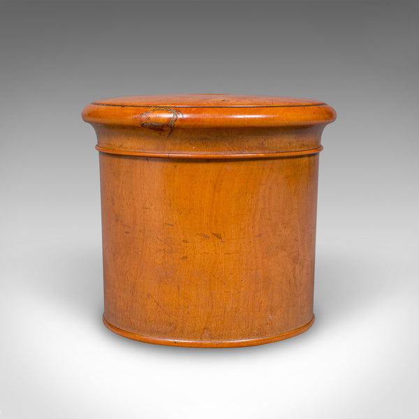 Small Vintage Dice Pot, English, Cedar, Games, Keepsake Box, Treen, Circa 1930