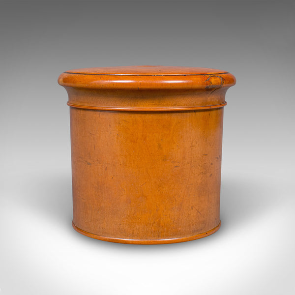 Small Vintage Dice Pot, English, Cedar, Games, Keepsake Box, Treen, Circa 1930