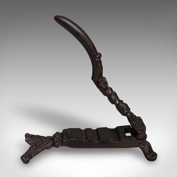 Antique Apothecary Cork Compressor, English, Door Knocker, Victorian, Circa 1850