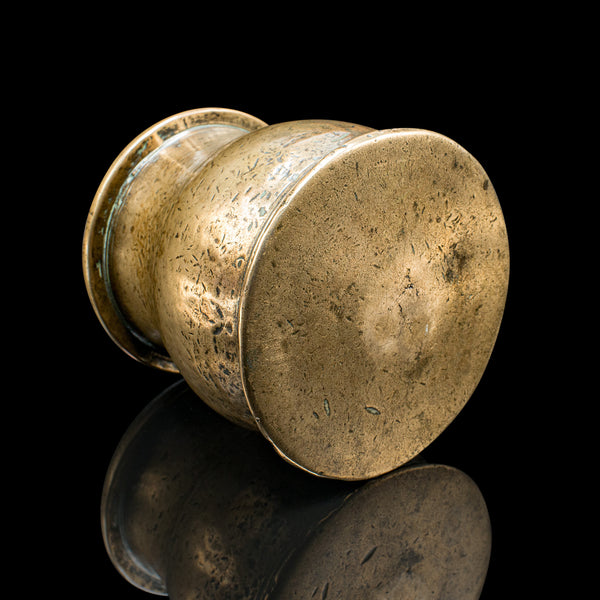Antique Mortar & Pestle, English, Bronze Apothecary, Kitchen Aid, Carolean, 1670