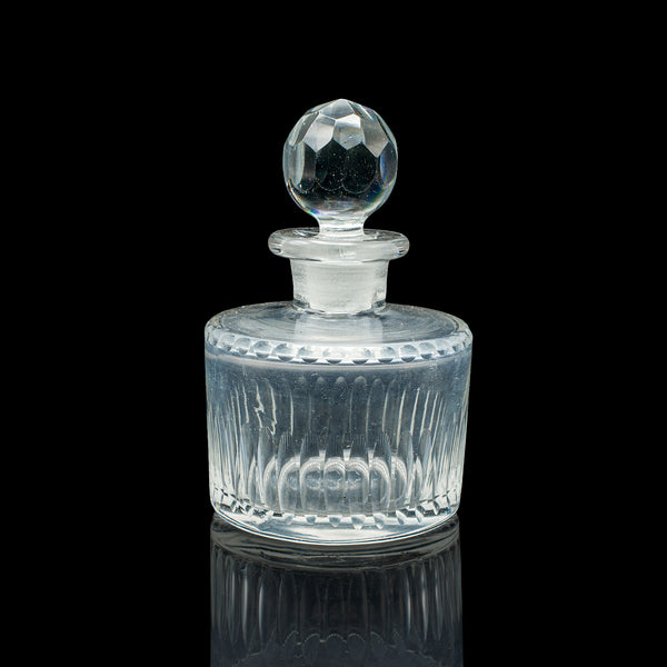 Antique Perfume Bottle, English, Glass Scent Dispenser, Early Victorian, C.1850