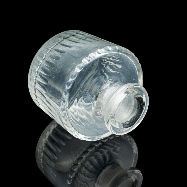 Antique Perfume Bottle, English, Glass Scent Dispenser, Early Victorian, C.1850