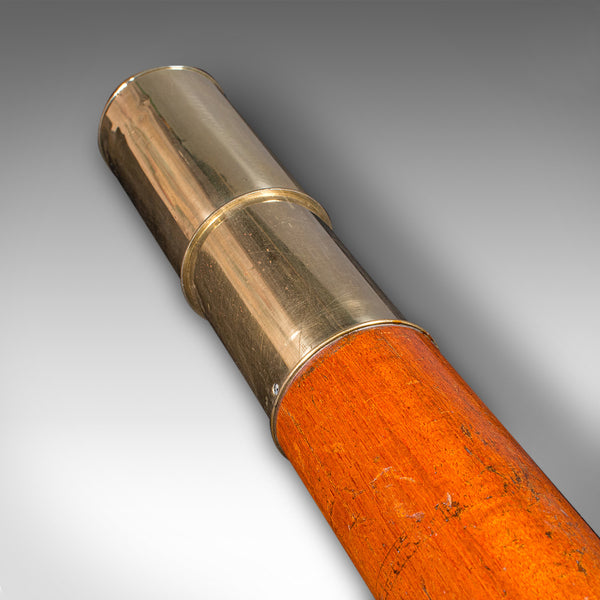 Antique 2 Draw Telescope, English, Maritime, Day or Night, Richardson, Regency