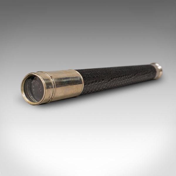 Antique Officer of the Watch Telescope, English, Ross of London, Victorian, 1900