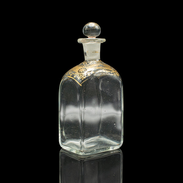 Pair of Antique Tincture Bottles, English, Glass Apothecary Jars, Georgian, 1800