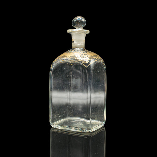 Pair of Antique Tincture Bottles, English, Glass Apothecary Jars, Georgian, 1800