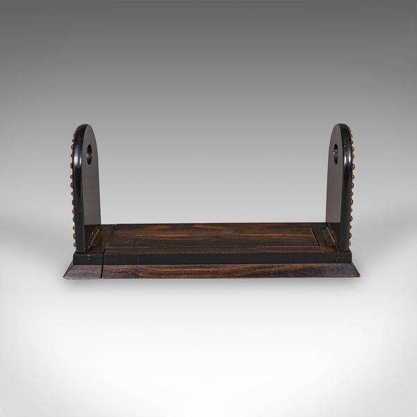 Antique Extending Book Slide, English, Coromandel, Novel Rest, Regency, C.1830