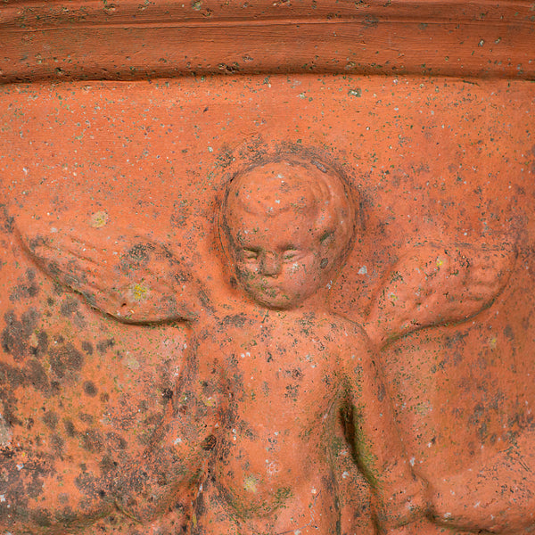 Antique Patio Jardinière, English, Terracotta, Veranda Planter Pot, Edwardian