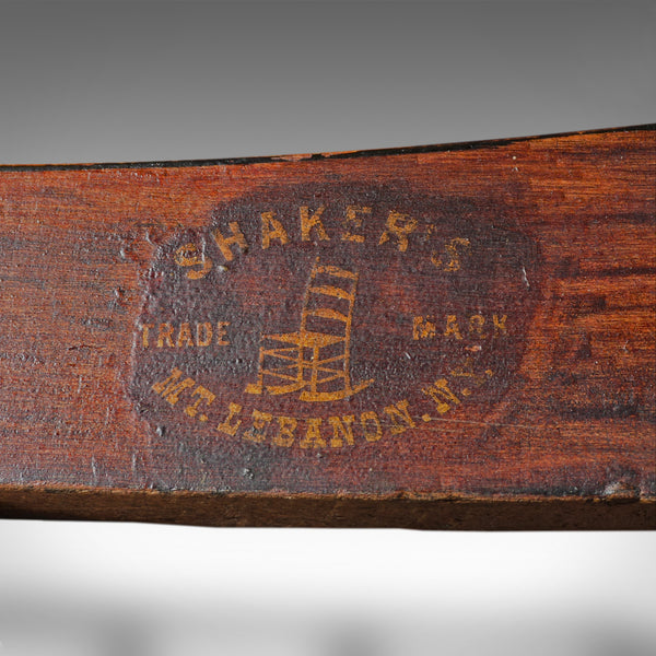Antique Rocking Chair, American, Shaker Number 7 Rocker, Edwardian, Circa 1910