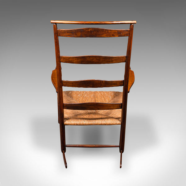 Antique Rocking Chair, American, Shaker Number 7 Rocker, Edwardian, Circa 1910