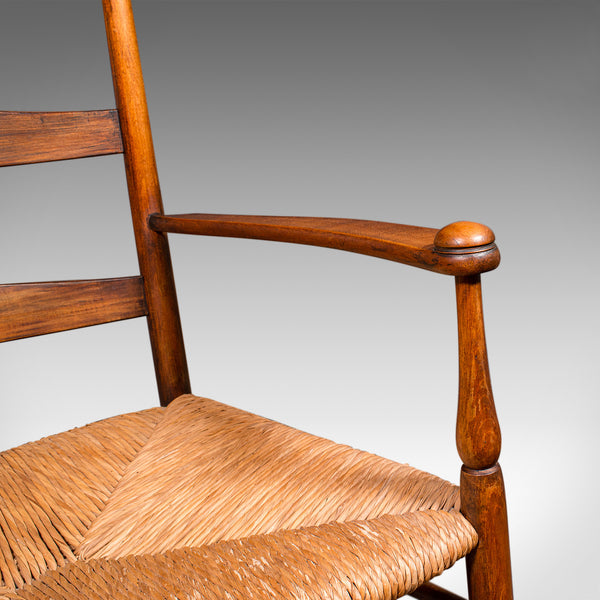 Antique Rocking Chair, American, Shaker Number 7 Rocker, Edwardian, Circa 1910