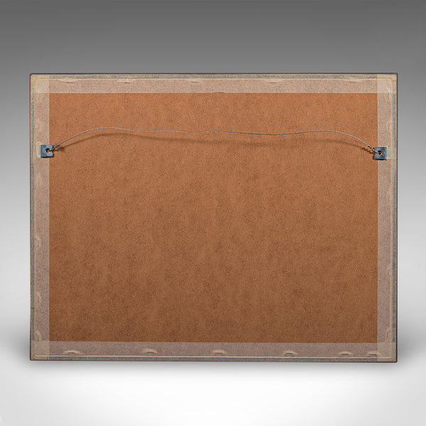 Antique Map, The Environs of London, English, Framed City Plan, Victorian, 1850