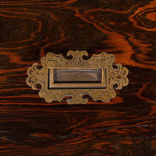 Antique Bachelor's Writing Slope, English, Correspondence Box, Regency, C.1830