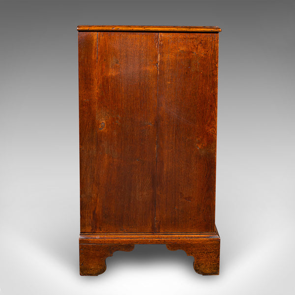 Antique Tallboy, English Oak, Master Bedroom Chest Of Drawers, Victorian, C.1860