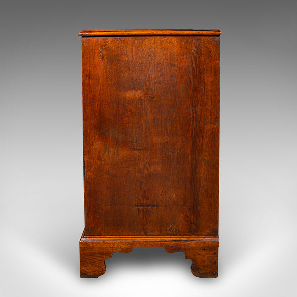 Antique Tallboy, English Oak, Master Bedroom Chest Of Drawers, Victorian, C.1860
