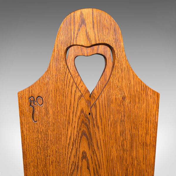 Antique Stick Stand, English Oak, Reception Hall, Arts & Crafts, Victorian, 1900