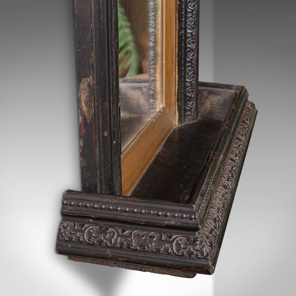 Tall Antique Hall Mirror, English, Reception, Valet, Aesthetic Period, Victorian