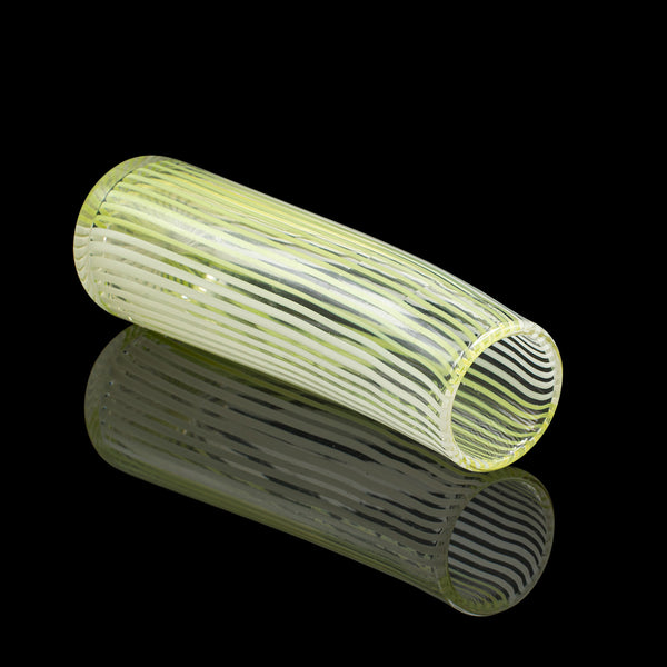 Vintage Filigrana Vase, Italian Art Glass, Murano Posy Sleeve, Mid Century, 1950