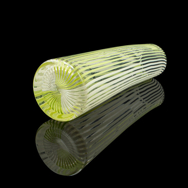 Vintage Filigrana Vase, Italian Art Glass, Murano Posy Sleeve, Mid Century, 1950