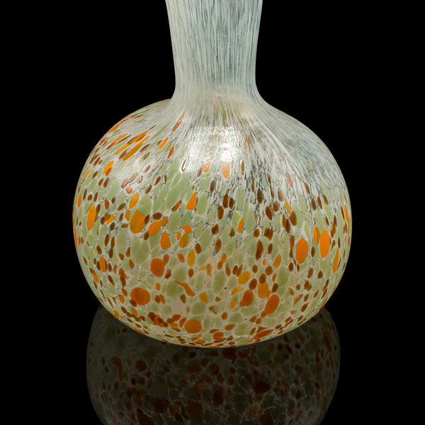 Vintage Display Vase, Continental, Art Glass, Posy Sleeve, Mid Century Modern