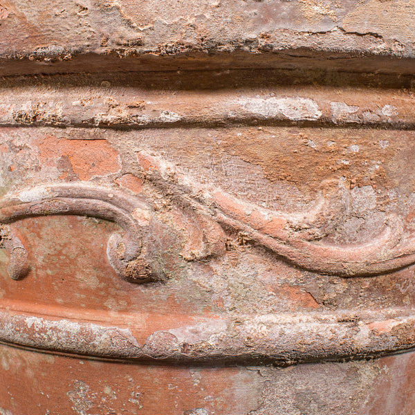 Antique Patio Planter, English, Terracotta Ornamental Tree Jardiniere, Victorian