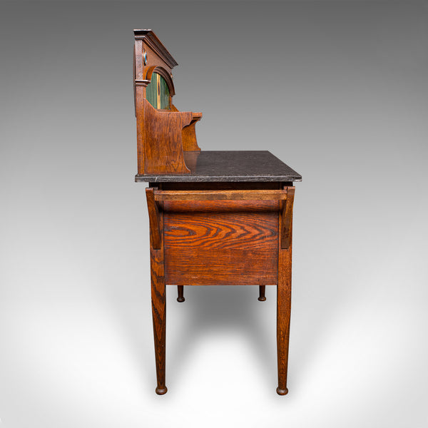 Antique Townhouse Washstand, English, Arts & Crafts, Bathroom Cabinet, Victorian