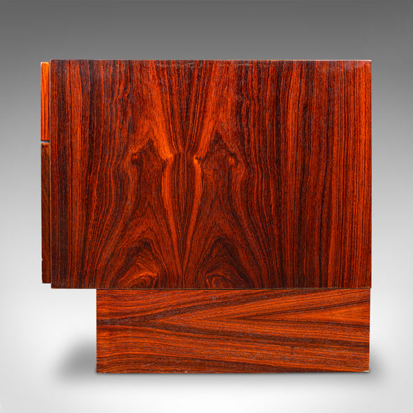 Vintage Turntable Display Stand, Danish, HiFi Cabinet, Kofod Larsen, Mid Century