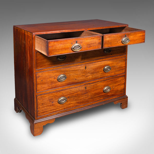 Antique Gentleman’s Tallboy, Chest of Drawers, Country House, Georgian, C.1790