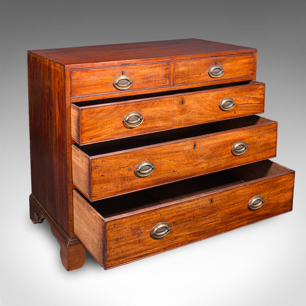 Antique Gentleman’s Tallboy, Chest of Drawers, Country House, Georgian, C.1790