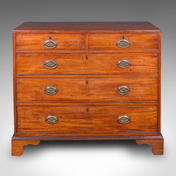 Antique Gentleman’s Tallboy, Chest of Drawers, Country House, Georgian, C.1790