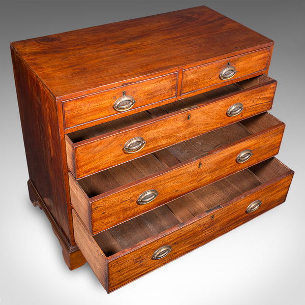 Antique Gentleman’s Tallboy, Chest of Drawers, Country House, Georgian, C.1790