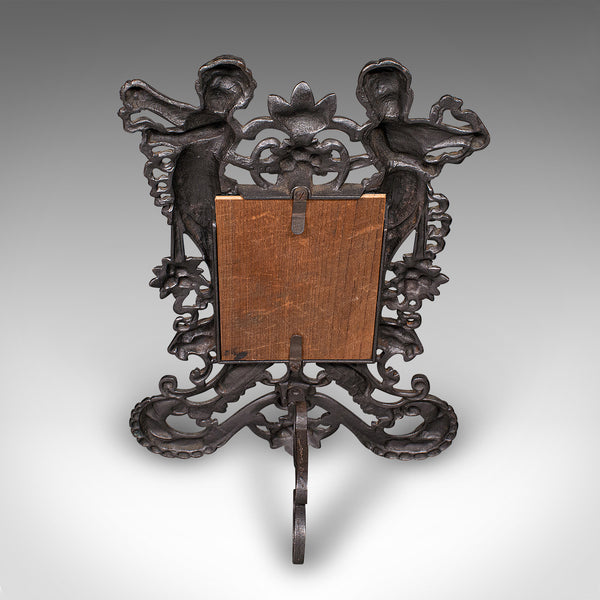 Antique Picture Frame, English, Photo Holder, Art Nouveau, Victorian, Circa 1900